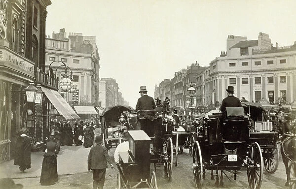 Regent Circus, London, c1880