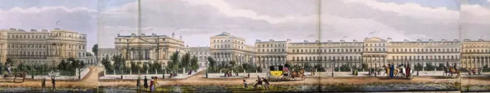 Framed Print : Regents Park, London, 1831 Framed Print : Regents Park, London, 1831
