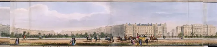 Framed Print : Regents Park, London, 1831 Framed Print : Regents Park, London, 1831