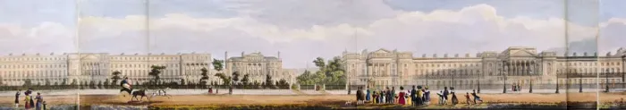 Framed Print : Regents Park, London, 1831