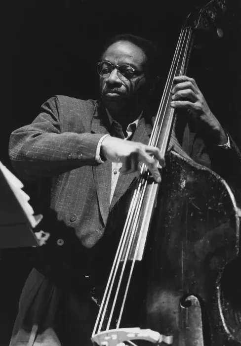 Framed Print : Reggie Workman, London 1997. Creator: Brian Foskett Framed Print : Reggie Workman, London 1997. Creator: Brian Foskett