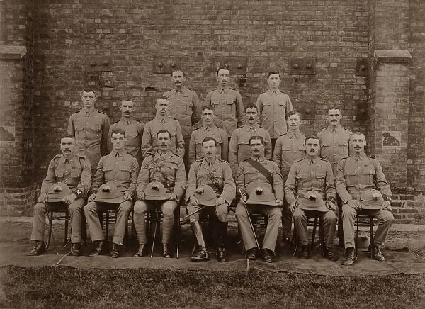 The Regimental Police of the 1st Royal Munster Fusiliers, Rangoon, Burma, 1913