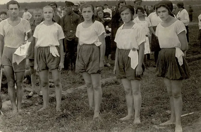 Framed Print : Regional physical education festival, 1928. Creator: GP Putintsev Framed Print : Regional physical education festival, 1928. Creator: GP Putintsev