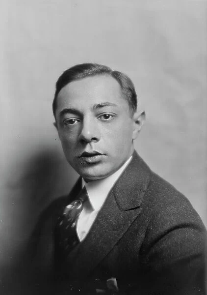 Reich, Emil, Mr. portrait photograph, 1917 Sept. 29. Creator: Arnold Genthe