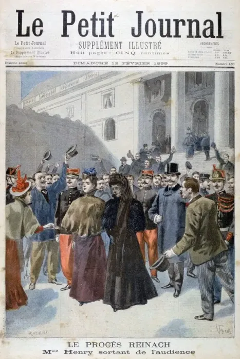 Framed Print : The Reinach Trial, 1899. Artist: F Meaulle Framed Print : The Reinach Trial, 1899. Artist: F Meaulle