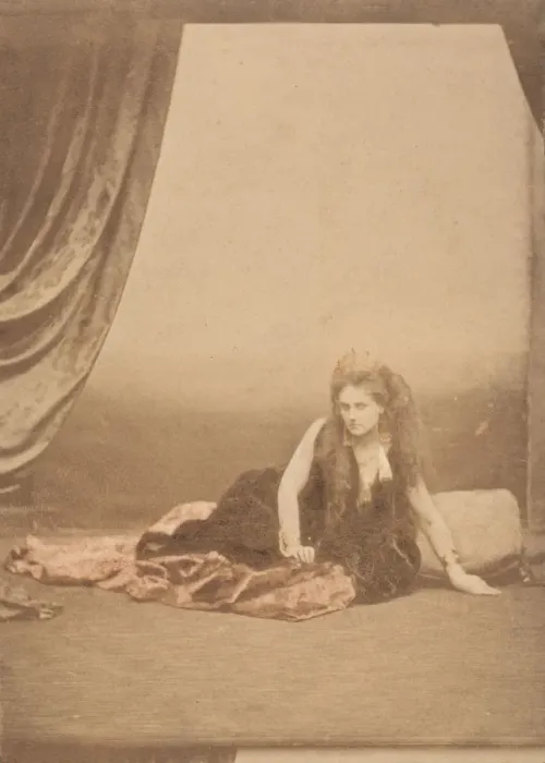 Framed Print : [Reine d Etrurie], 1860s. 1860s. Creator: Pierre-Louis Pierson