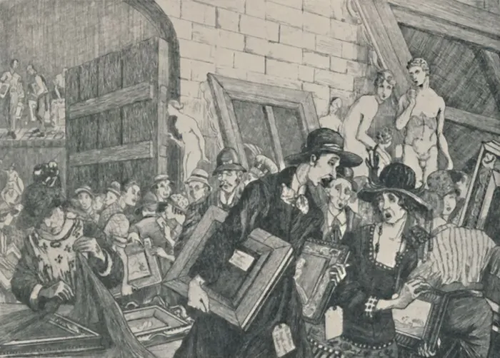 Framed Print : The Rejected, 1920. Artist: Molly Campbell