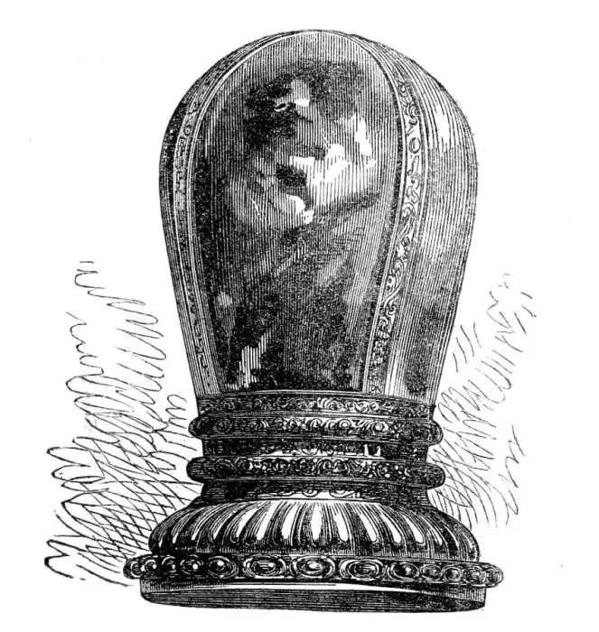Framed Print : Relics from Abyssinia: handle of King Theodore's seal, 1868. Creator: Unknown Framed Print : Relics from Abyssinia: handle of King Theodore's seal, 1868. Creator: Unknown