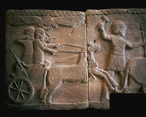Relief of a Hittite Chariot