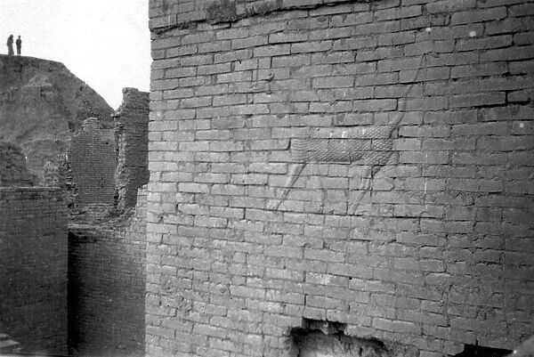 Relief on the Ishtar Gate, Babylon, 1917-1919