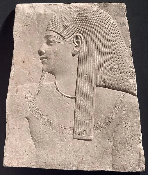 Relief Plaque Depicting a God, Egypt, Ptolemaic Period (305-30 BCE). Creator: Unknown