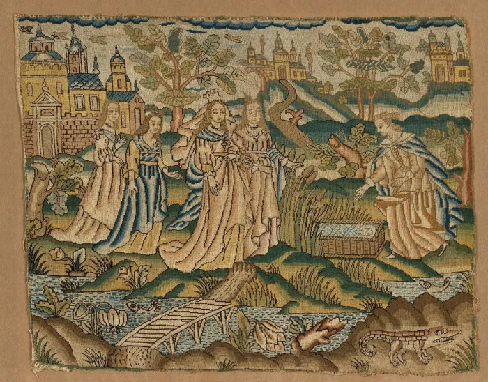 Framed Print : Religious picture, England, 17th century. Creator: Unknown Framed Print : Religious picture, England, 17th century. Creator: Unknown
