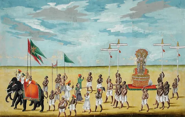 Framed Print : Religious Procession, c1850. Creator: Unknown Framed Print : Religious Procession, c1850. Creator: Unknown