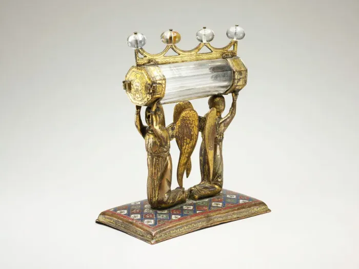Framed Print : Reliquary Monstrance, Limoges, 1300 / 1400. Creator: Unknown Framed Print : Reliquary Monstrance, Limoges, 1300 / 1400. Creator: Unknown