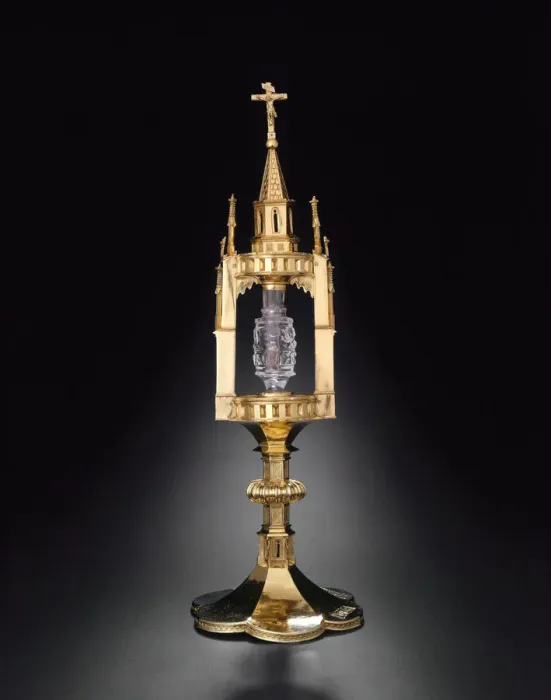 Framed Print : Reliquary Monstrance with a Tooth of Saint John the Baptist, Germany Framed Print : Reliquary Monstrance with a Tooth of Saint John the Baptist, Germany