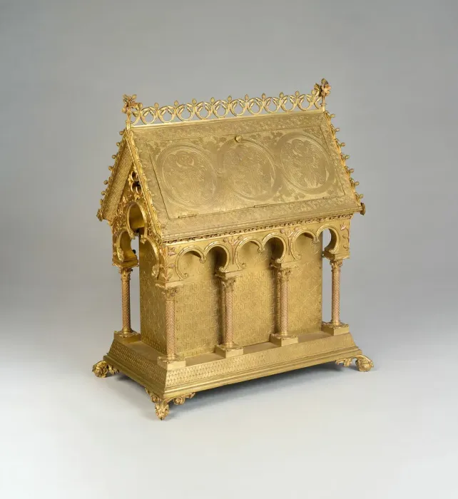 Framed Print : Reliquary, Paris, c. 1851. Creators: Eugene Emmanuel Viollet-le-Duc, Louis Bachelet Framed Print : Reliquary, Paris, c. 1851. Creators: Eugene Emmanuel Viollet-le-Duc, Louis Bachelet
