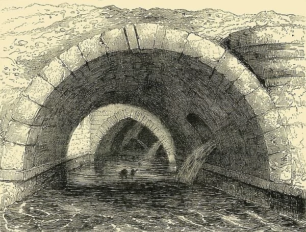 Remains of Old Holborn Bridge, (c1872). Creator: Unknown