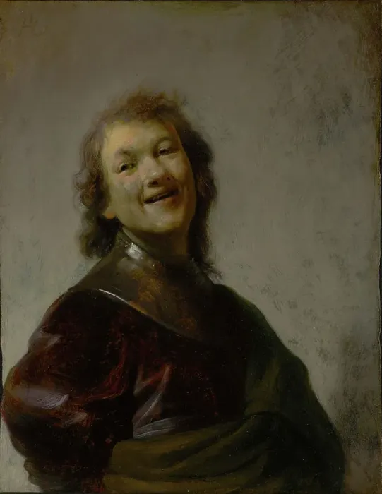 Framed Print : Rembrandt Laughing, about 1628. Creator: Rembrandt Harmensz van Rijn Framed Print : Rembrandt Laughing, about 1628. Creator: Rembrandt Harmensz van Rijn