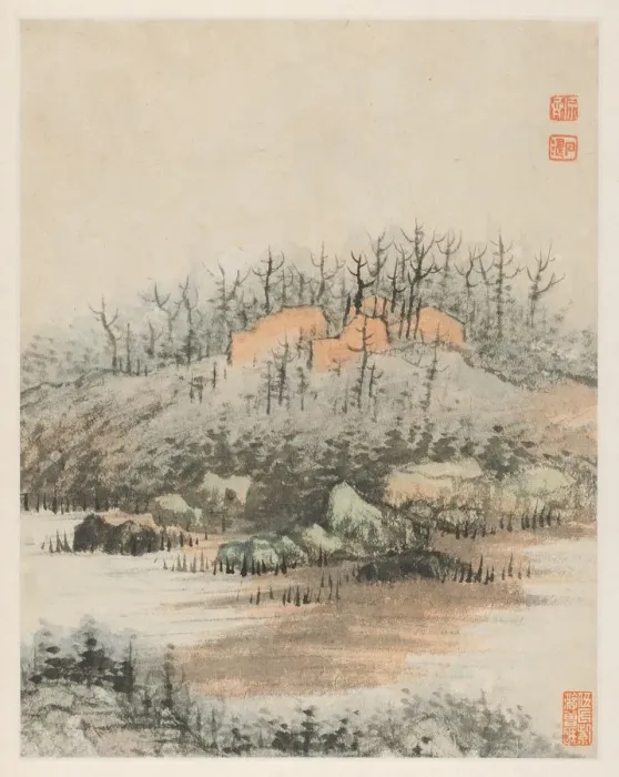 Framed Print : Reminiscences of Qinhuai River, 1642-1707. Creator: Shitao (Chinese, 1642-1707) Framed Print : Reminiscences of Qinhuai River, 1642-1707. Creator: Shitao (Chinese, 1642-1707)