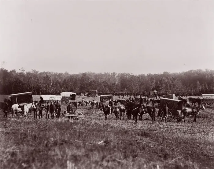 Framed Print : Removing Dead from Battlefield, Maryes Heights, May 2, 1864, 1864 Framed Print : Removing Dead from Battlefield, Maryes Heights, May 2, 1864, 1864