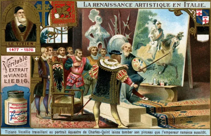 Framed Print : Renaissance Art in Italy: Titian, (c1900) Framed Print : Renaissance Art in Italy: Titian, (c1900)