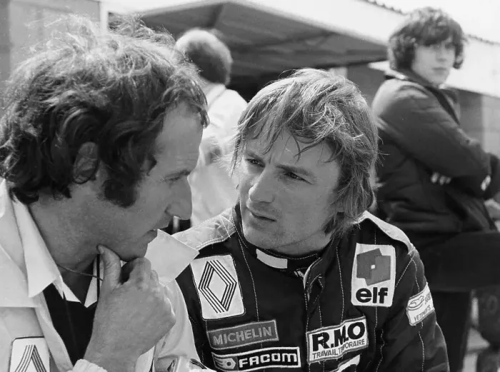 Framed Print : Rene Arnoux, 1981 Framed Print : Rene Arnoux, 1981