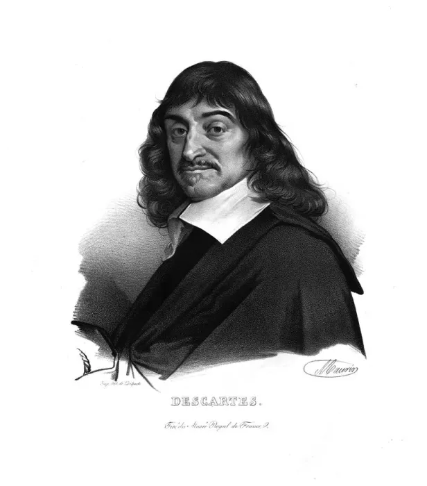 Framed Print : Rene Descartes, (c1820s). Artist: Maurin Framed Print : Rene Descartes, (c1820s). Artist: Maurin