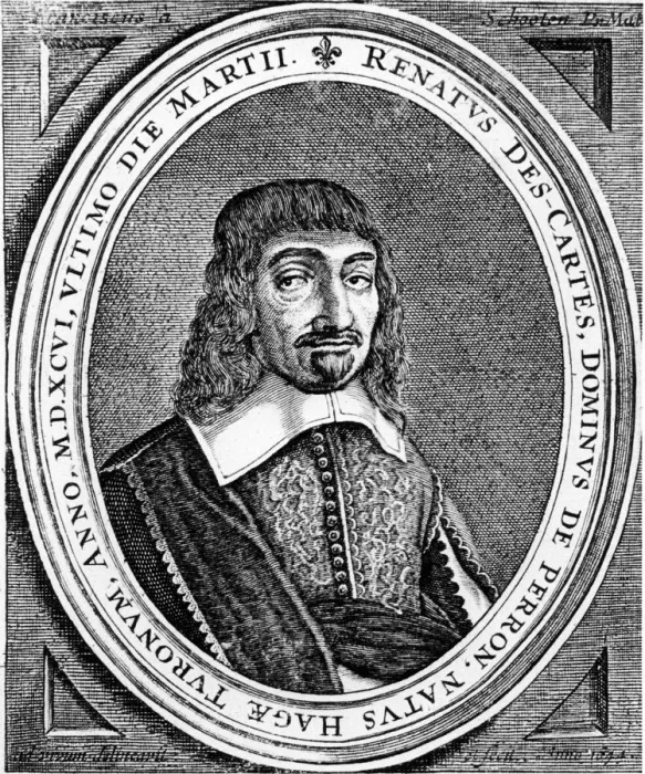 Framed Print : Rene Descartes, French philosopher and mathematician, 1672 Framed Print : Rene Descartes, French philosopher and mathematician, 1672