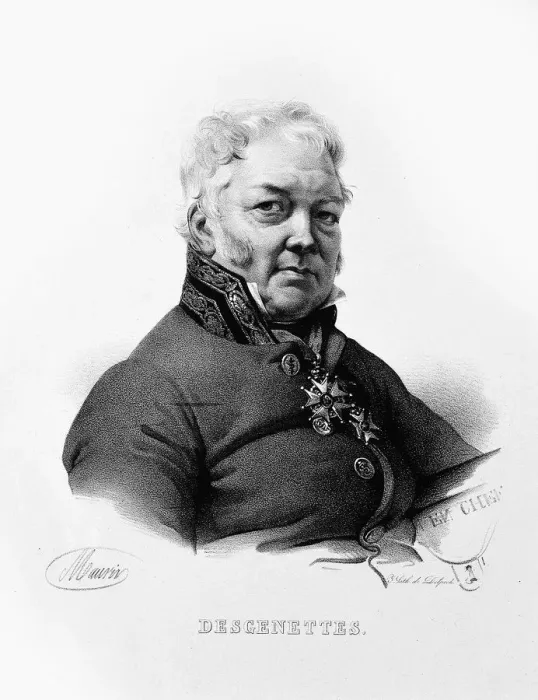 Framed Print : Rene-Nicolas Dufriche, baron Desgenettes (1762-1837), 1832