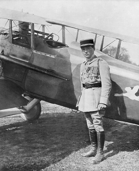 Rene Paul Fonck, French fighter ace, 1918