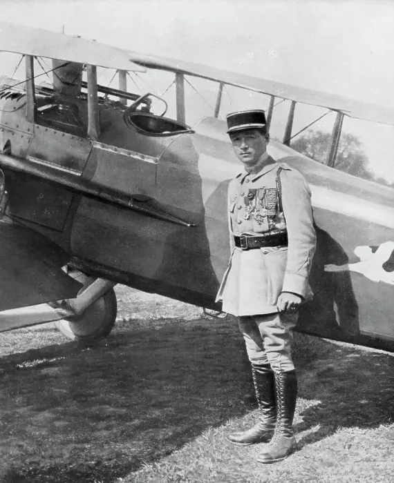 Framed Print : Rene Paul Fonck, French fighter ace, 1918 Framed Print : Rene Paul Fonck, French fighter ace, 1918