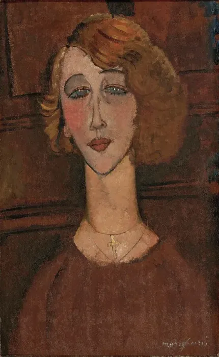 Framed Print : Renée, 1917. Creator: Modigliani, Amedeo (1884-1920) Framed Print : Renée, 1917. Creator: Modigliani, Amedeo (1884-1920)