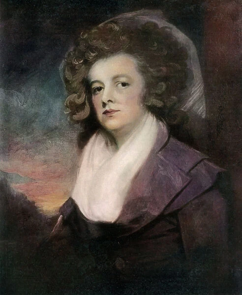 Renira De Tuyll, wife of Captain John Albert Bentinck, late 18th century (1910). Artist: George Romney