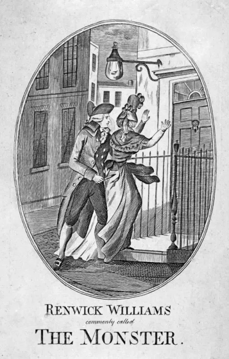 Framed Print : Renwick Williams commonly called the Monster, 1790 Framed Print : Renwick Williams commonly called the Monster, 1790