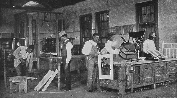 The repair shop, 1904. Creator: Frances Benjamin Johnston