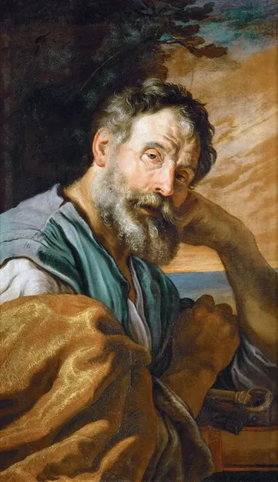 Framed Print : Repentance of Saint Peter Framed Print : Repentance of Saint Peter
