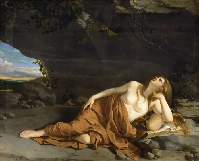 Framed Print : Repentant Mary Magdalene Framed Print : Repentant Mary Magdalene