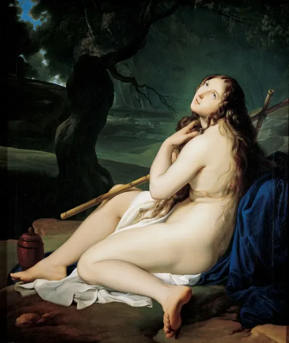 Framed Print : The Repentant Mary Magdalene Framed Print : The Repentant Mary Magdalene