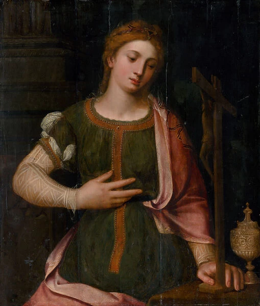 The Repentant Mary Magdalene, 1540. Creator: Master of Antwerp (active ca. 1520)