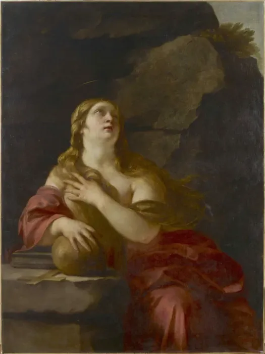 Framed Print : The Repentant Mary Magdalene. Creator: Blanchard, Jacques (1600-1638) Framed Print : The Repentant Mary Magdalene. Creator: Blanchard, Jacques (1600-1638)