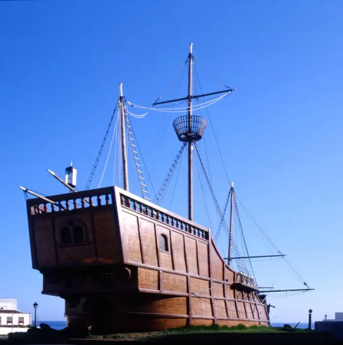 Framed Print : Replica of Columbus caravel Framed Print : Replica of Columbus caravel