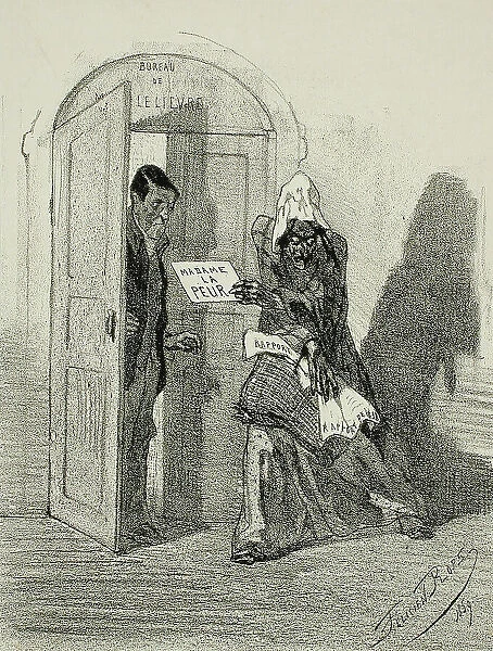 Représentants et Représentés, 1859. Creator: Félicien Rops