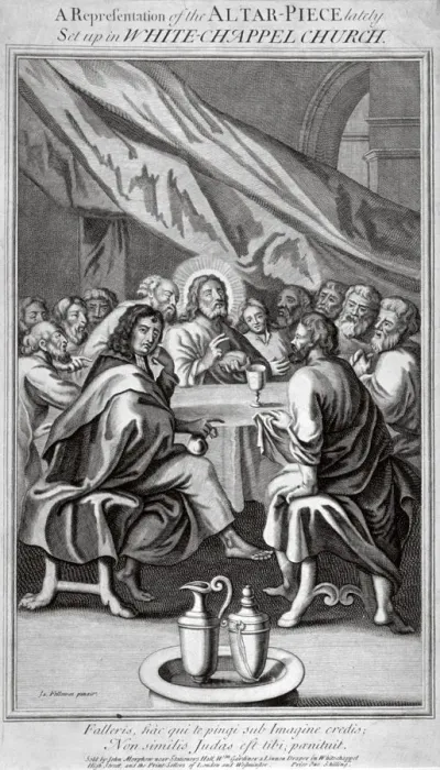 Framed Print : Representation of an altarpiece in the Church of St Mary, Whitechapel, London, c1810 Framed Print : Representation of an altarpiece in the Church of St Mary, Whitechapel, London, c1810