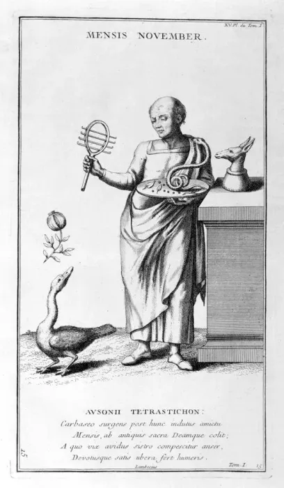 Framed Print : A representation of November, 1757. Artist: Bernard de Montfaucon