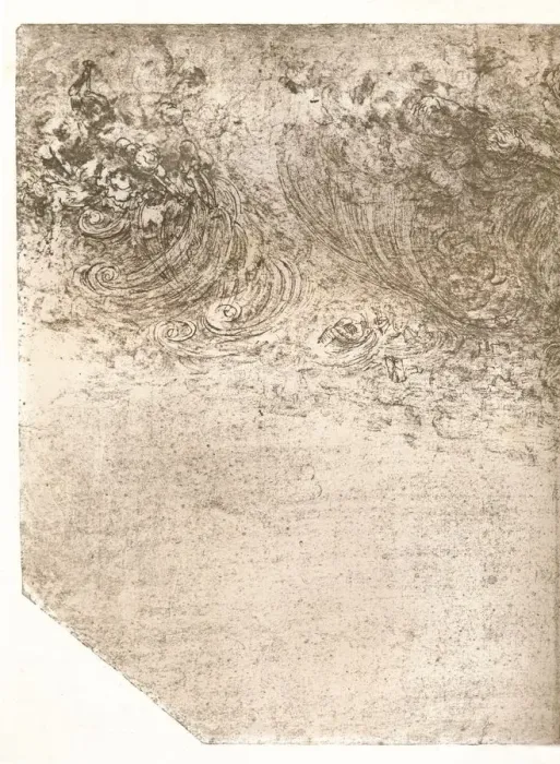 Framed Print : Representation of a tempest, c1472-c1519 (1883). Artist: Leonardo da Vinci Framed Print : Representation of a tempest, c1472-c1519 (1883). Artist: Leonardo da Vinci