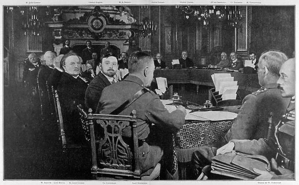 Representatives of the Allied governments, Paris, World War I, 27-29 March 1916