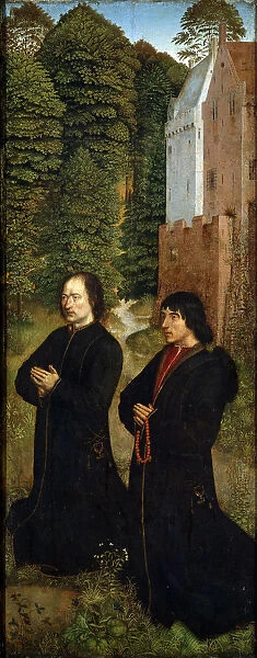 Two Representatives of the Guild of Shoemakers, c1492-c1494. Artist: Master of Saint Crispin and Crispinian