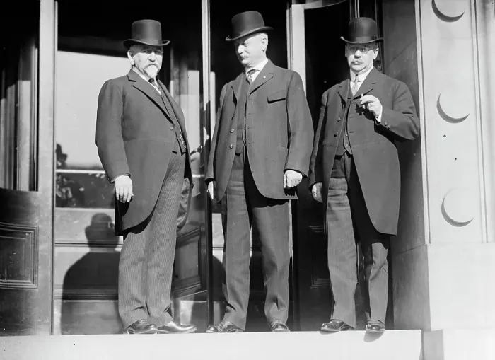 Framed Print : Republican National Committee - Charles F. Brooker; William F. Stone, Sergeant-At-Arms... 1912. Creator: Harris & Ewing. Republican National Committee - Charles F. Brooker; William F. Stone, Sergeant-At-Arms... 1912. Creator: Harris & Ewing Framed Print : Republican National Committee - Charles F. Brooker; William F. Stone, Sergeant-At-Arms... 1912. Creator: Harris & Ewing. Republican National Committee - Charles F. Brooker; William F. Stone, Sergeant-At-Arms... 1912. Creator: Harris & Ewing
