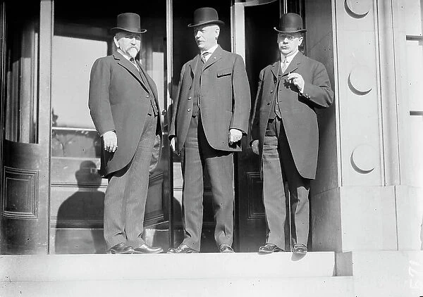 Republican National Committee - Charles Frederick Brooker; William F. Stone, Sergeant-At... 1912. Creator: Harris & Ewing. Republican National Committee - Charles Frederick Brooker; William F. Stone, Sergeant-At... 1912