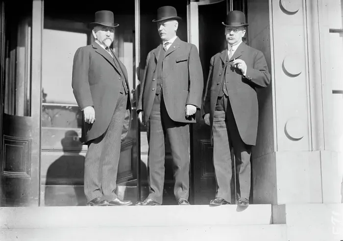 Framed Print : Republican National Committee - Charles Frederick Brooker; William F. Stone, Sergeant-At... 1912. Creator: Harris & Ewing. Republican National Committee - Charles Frederick Brooker; William F. Stone, Sergeant-At... 1912 Framed Print : Republican National Committee - Charles Frederick Brooker; William F. Stone, Sergeant-At... 1912. Creator: Harris & Ewing. Republican National Committee - Charles Frederick Brooker; William F. Stone, Sergeant-At... 1912
